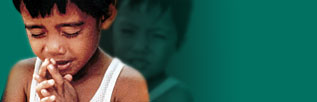 praying child