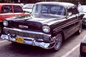 old shiny car