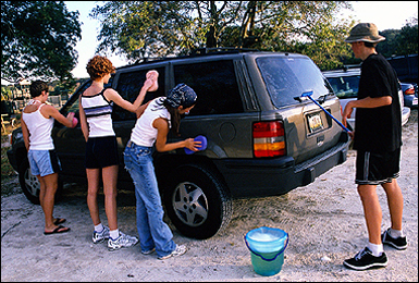 car wash