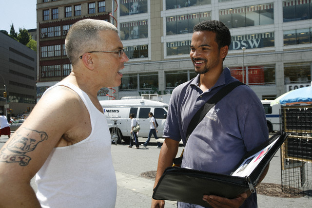 fundraising on the streets