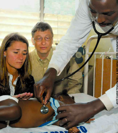 Bill and Melinda Gates